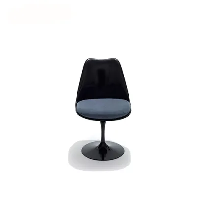 Eero Saarinen Red Cushion Tulip Swivel Chair
