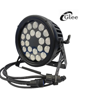 Fanless Silent 22x20W RGBW 4in1 LED Outdoor Weatherproof Waterproof PAR Light with IP65 Rating: Quiet and Durable Lighting Solution