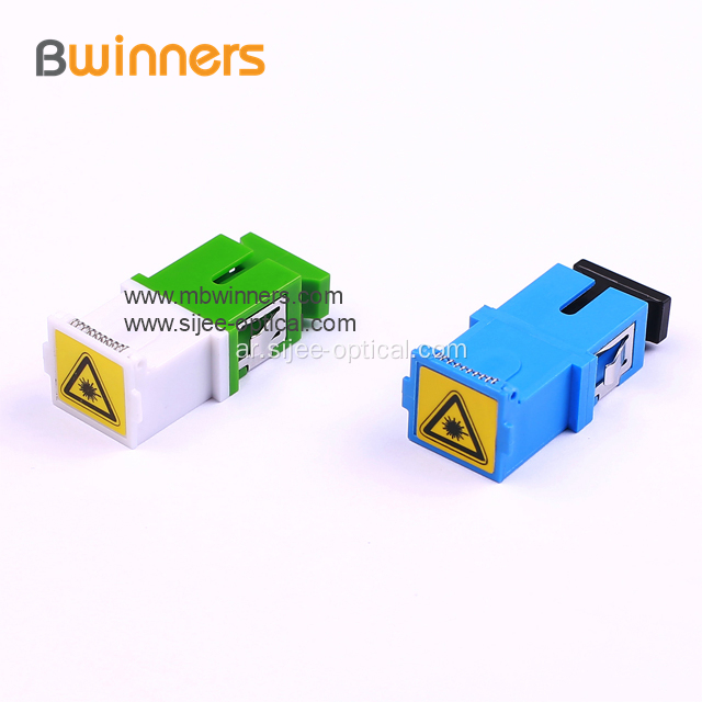 Simplex Duplex Flange Coupler Connector SC / APC SC / PC