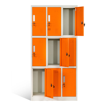 9 Porta Metal Metal School Locker atacado