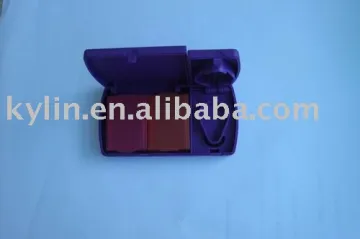 square plastic pill box