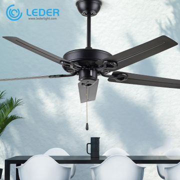 Ventilador de techo eléctrico retráctil LEDER