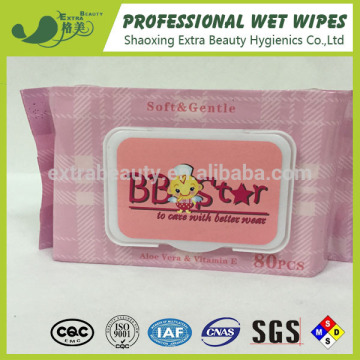 Organic Bamboo Biodegradable Baby Wet Wipes