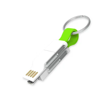 Yijiashishang Yj FASHION Wholesale 3 in 1 Keychain  USB Charging Cable