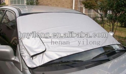 190T polyester car snow shield/ auto snowshade