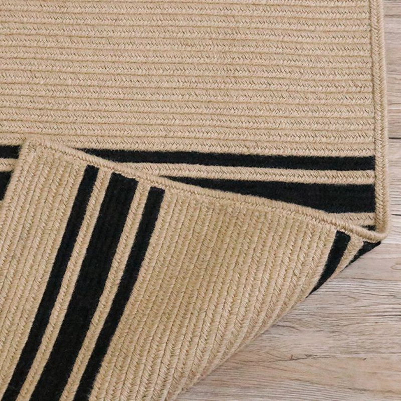 Jute Hemp Braided Wovencarpet Area Rug Floor Mats 85