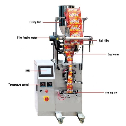 Автоматическая упаковочная машина для семян гранул