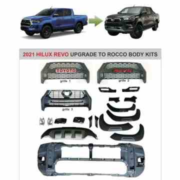 Revo 2021 Actualización del kit de carrocería Rocco 2021 para accesorios 4x4