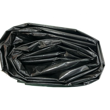 20 ft. x 25 ft. 20 Mil HDPE Pond Liner with High Tensile Strength and Sunlight Protection for Sewage Tanks - Black