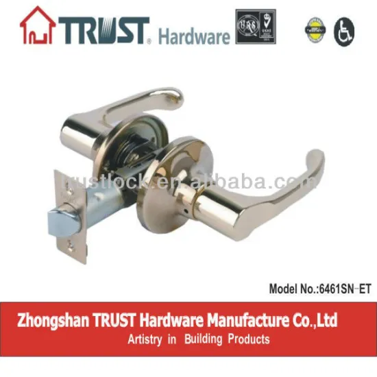 6423PB-PS:TRUST ANSI Grade 3 Tubular Passage Lever Lock