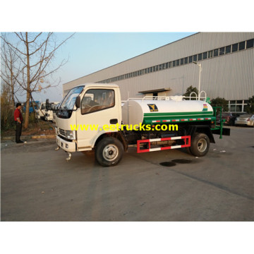 3000L Small Water Spraying Tanker Trucks