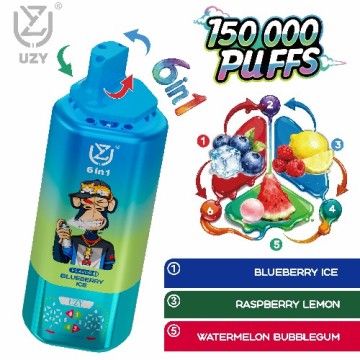 Grosir UZY 150K puff 6in1 vape