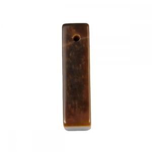 Rectangle Tiger Eye Pendant for DIY Making Jewelry Necklace Earrings 6X6X25MM Cuboid Stone Beads