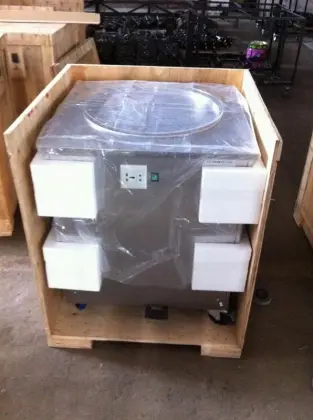 frozen rolling ice cream machine