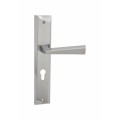 Simple style aluminum handle on aluminum plate