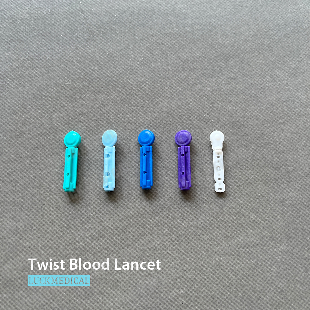 Lancet Blood Collection Disposable -Verwendung