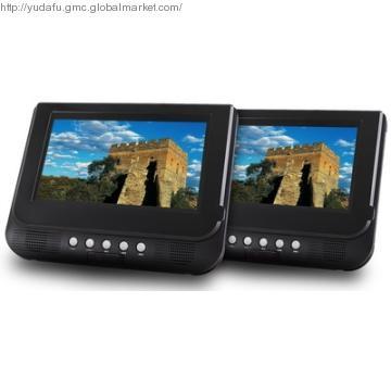 Portable DVD Players with Twin Screen, Car DVD Players