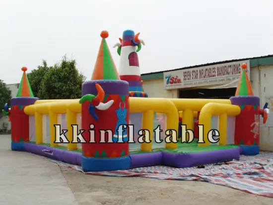 inflatable playground equipment with slide/inflatable play toys