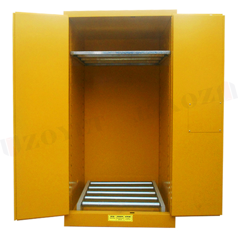 Single drum storage cabinet