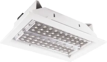 High Output 60w Recessed Led Lights For Workshop , Efficient Led Driver