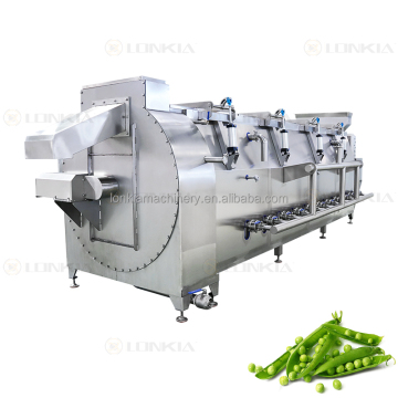 LONKIA 1000kg-3000kg Continuous Food Cooking Machine for French Fries and Vegetables