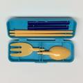 Plastic cutlery set storage box