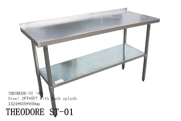 commercial kitchen work tables