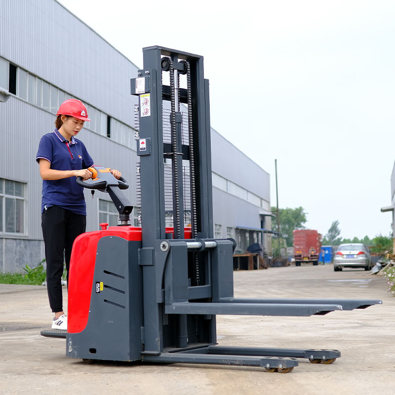 Camión Walkie Electric Trucker Walkie Full Pallet Pallet Stacker