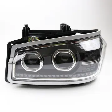 Super Bright LED Headlight Assembly for Howo 10 - Cool Modified LED Headlights