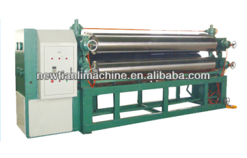 Pheumatic four rollers glue spreader