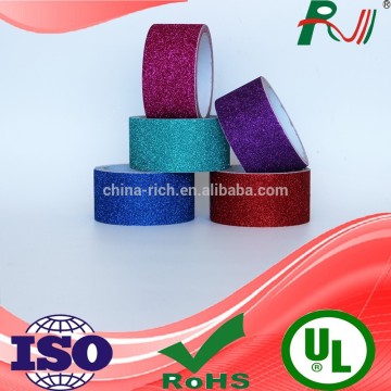 environment friendly stationery glitter tape for child