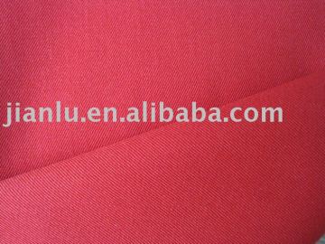 100% wool red garbadin