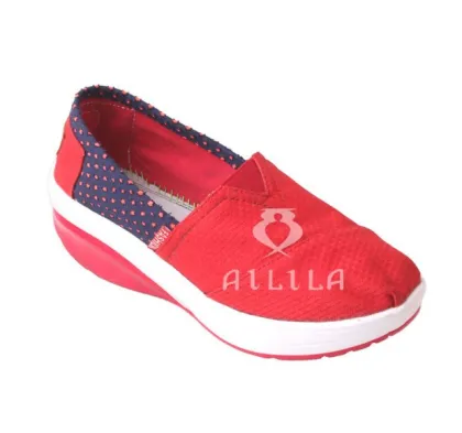 Lady balance healthy shoes