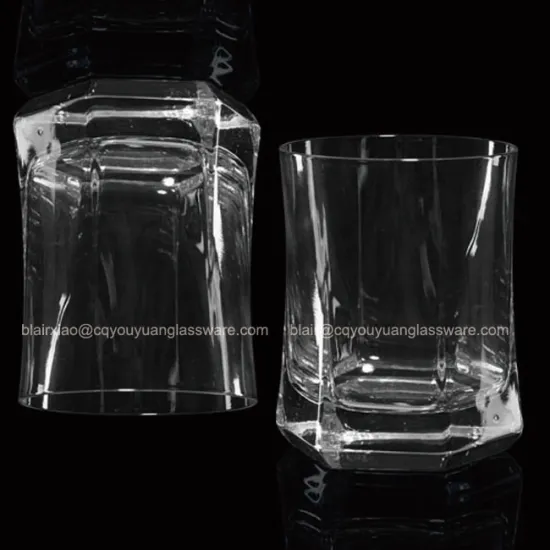 350ML Custom Engraved Glass Whisky Largest Glass Manufacturer