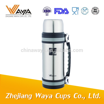 Food grade 1.5L vacuum flask with handle