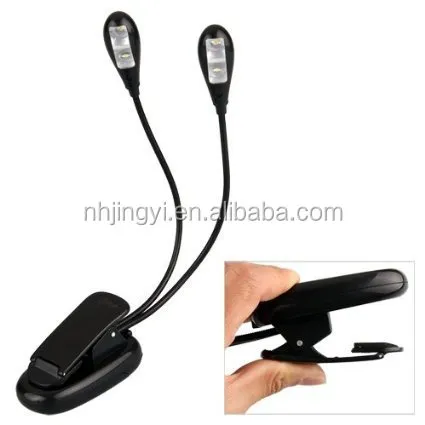 Rechargeable LED Book Lamp with Flexible Clip: The Perfect Night Light for Reading