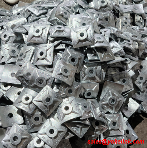 Utiliti tiang berat tugas pemutus mesin basuh persegi melengkung besi mulur