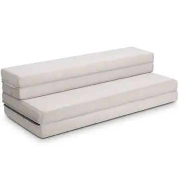 CertiPUR Tri Fold Guest Memory Foam Foldaway Mattress