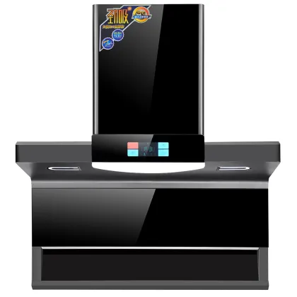 Large Suction Top Side Double Suction Range Hood for Kitchen Appliances