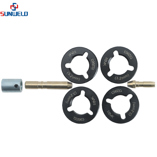 XL151060 4 ড্রাইভ রোল কিট 1/8''/3.2mm V-Knurled