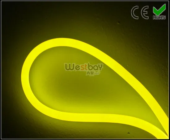 Yellow LED Neon Flex for Roof Outside Board