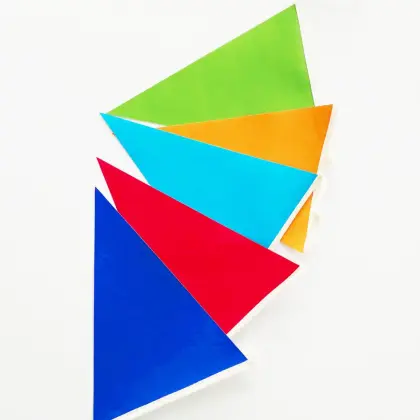 Custom Street Festival Bunting Baby Shower Bunting Flag