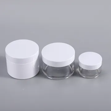 Pet Plastic Jar Packaging for Lotion Cream