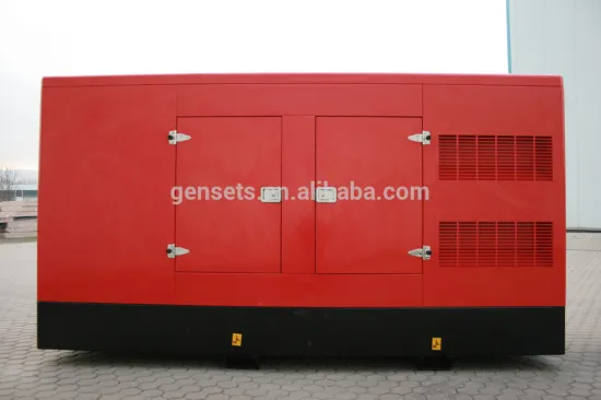 500Kva silent diesel generator set