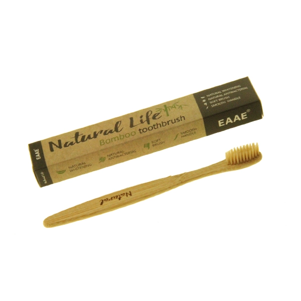 Natural and Environmentally Friendly Bamboo Toothbrush