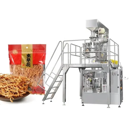 Multi-Function Zipper Bag Packaging Machine for Chocolate