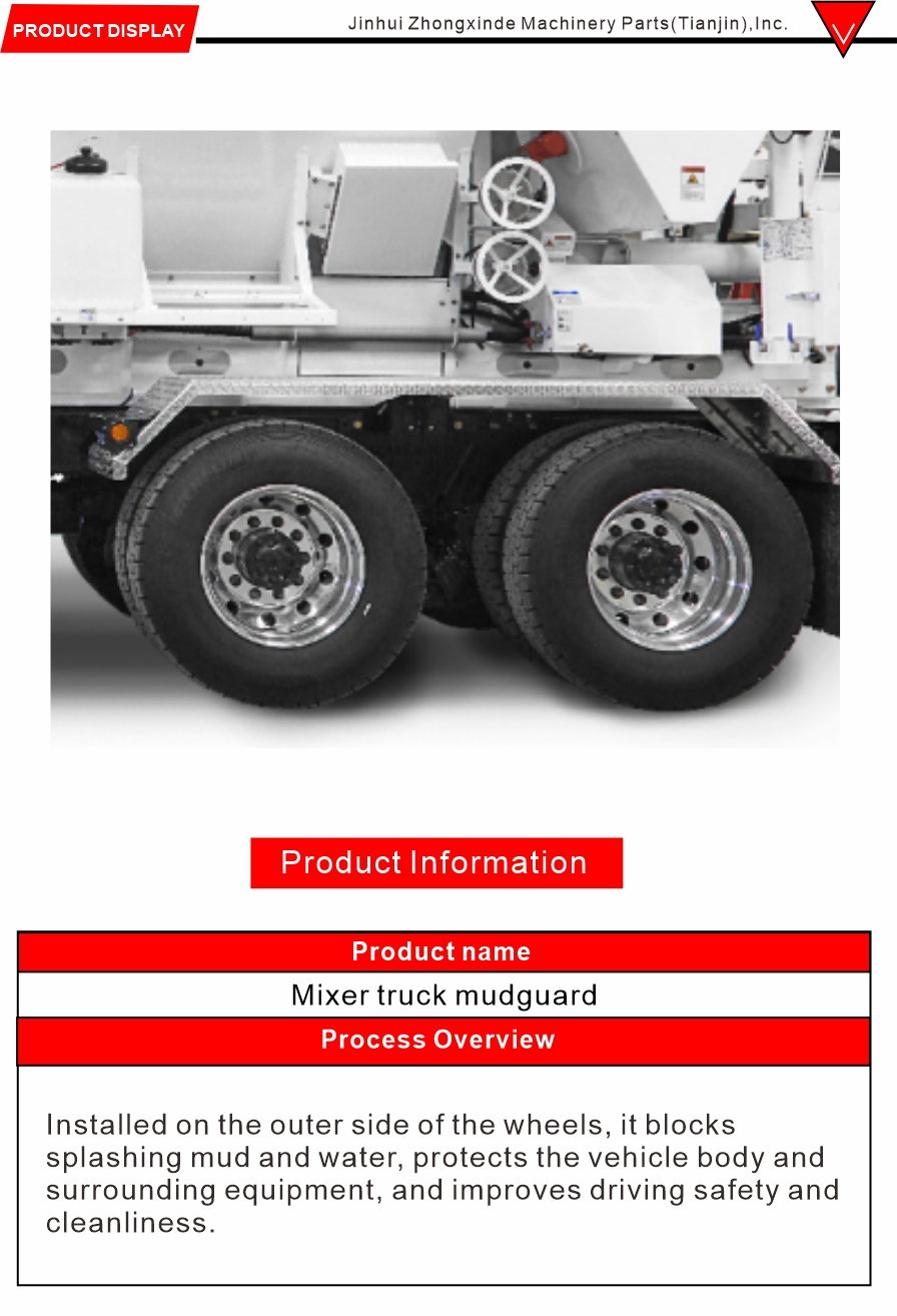 Cement Mixer Truck Parts