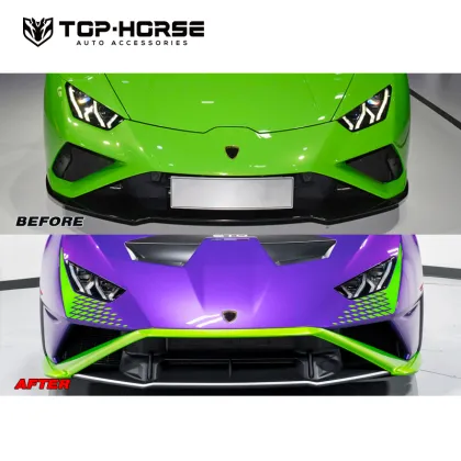 Lamborghini Huracan STO Dry Carbon Fiber Body Kit Facelift Bumper