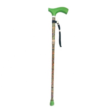 High-Quality Foldable Portable Wooden Handle Walking Cane for Elderly