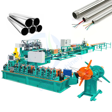 OCEAN Mild Steel Octagon Pipe Making Machine - Metal SS Tube Mill Roll Form Production Line for Square Tube